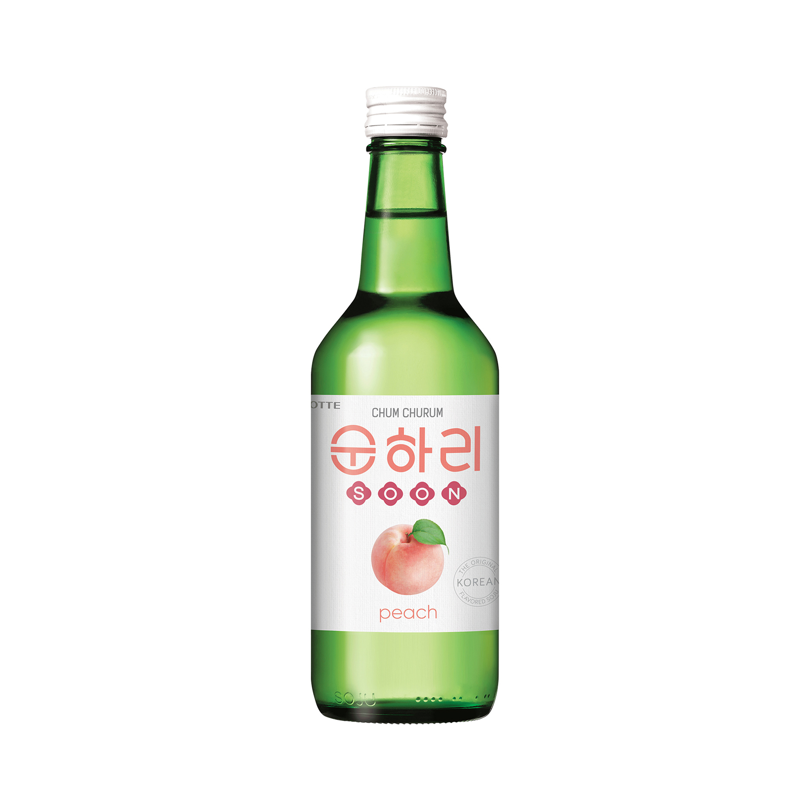 Soju Peach Flavour 12% Alc 350ml