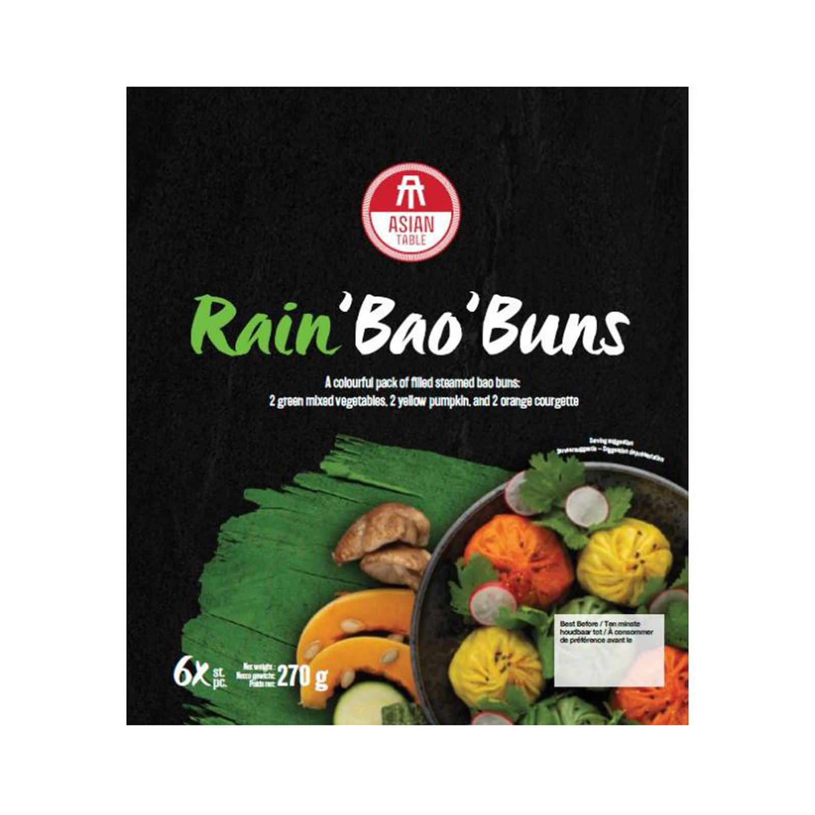 Rainbao Buns   270gr