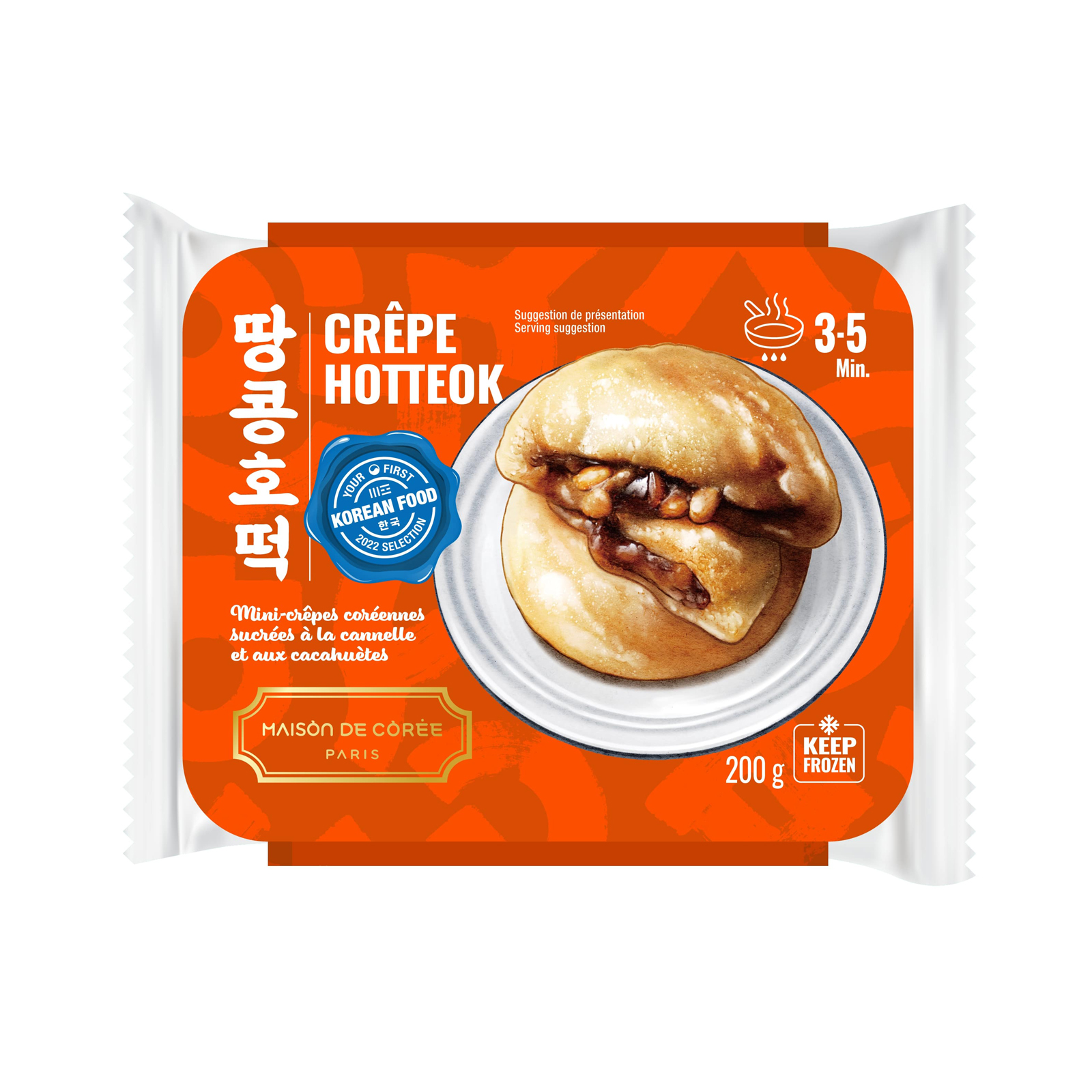 Hotteock With Cinnamon & Peanut  200gr