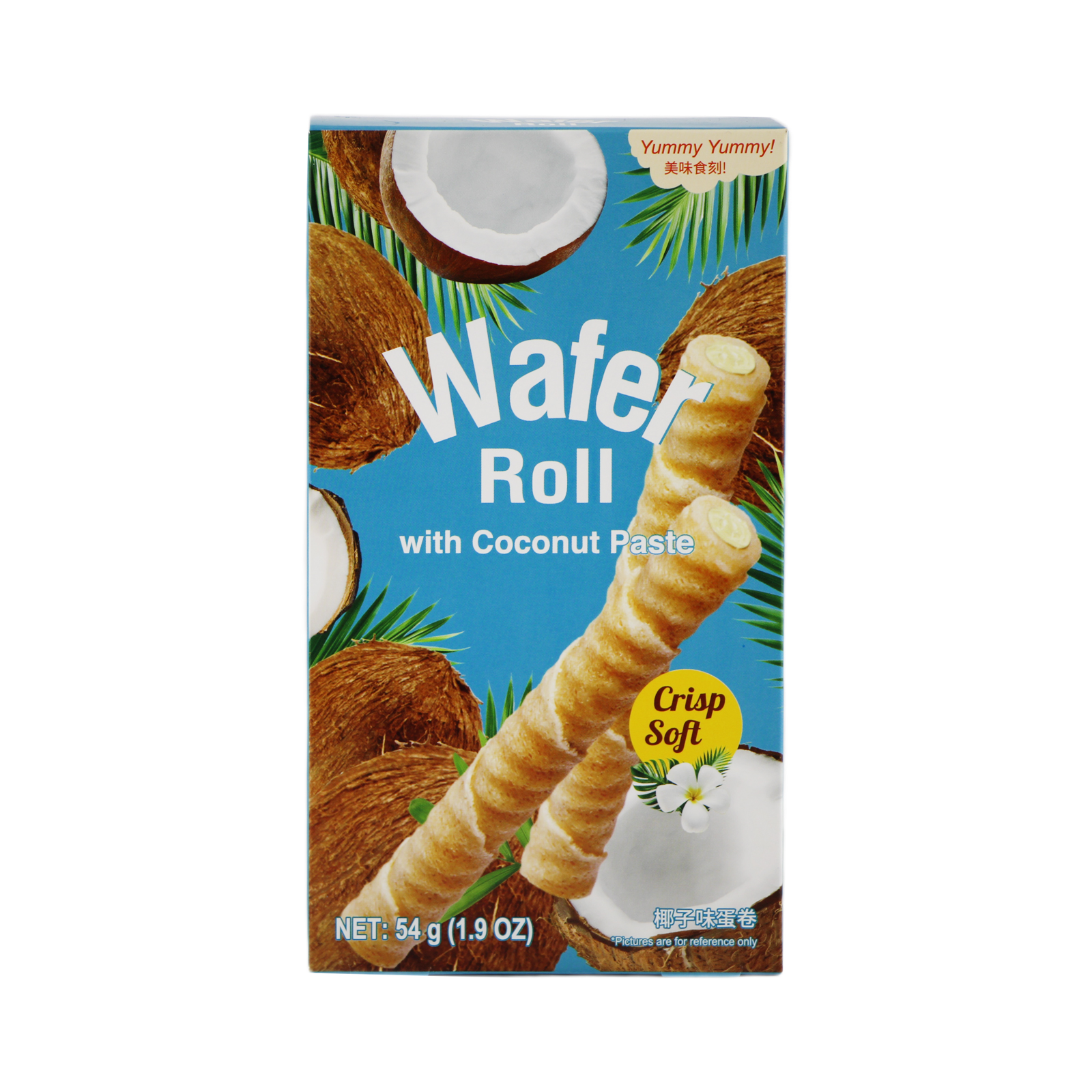 Wafer Roll Coconut Paste  54gr