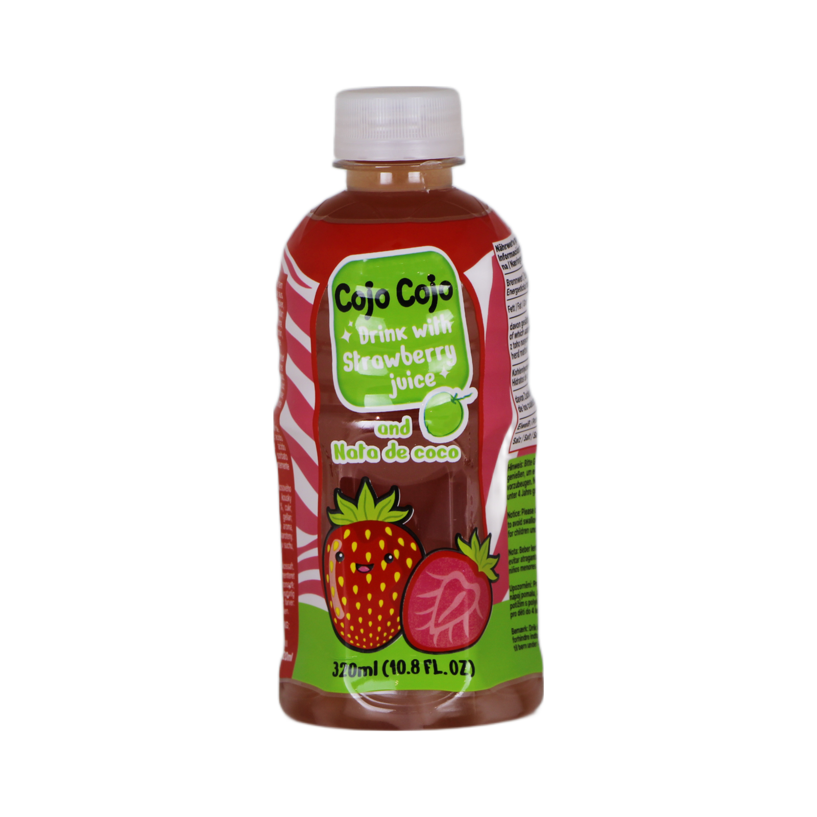 Strawberry Drink With Nata De Coco  320ml