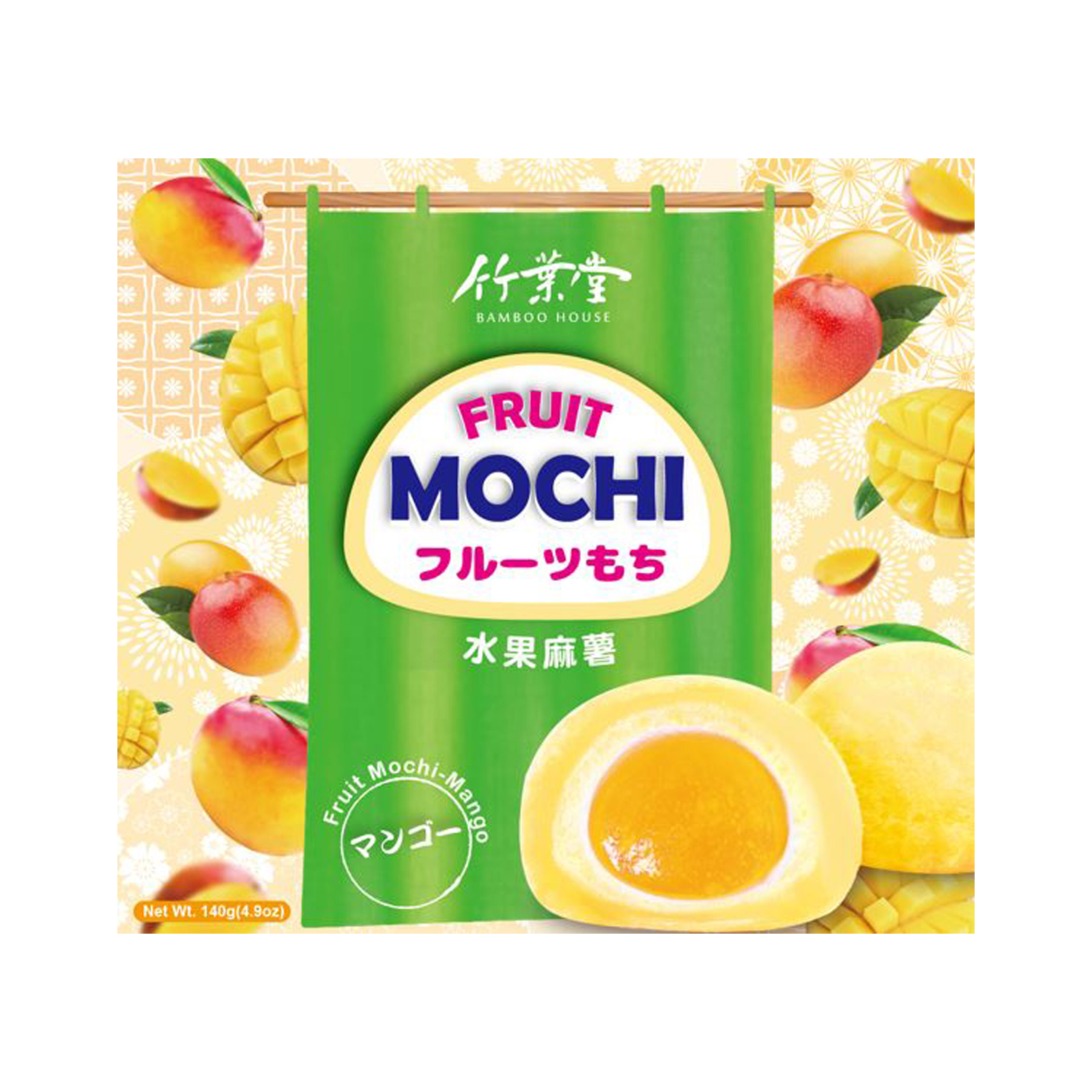 Fruit Mochi Mango Flavor  140gr