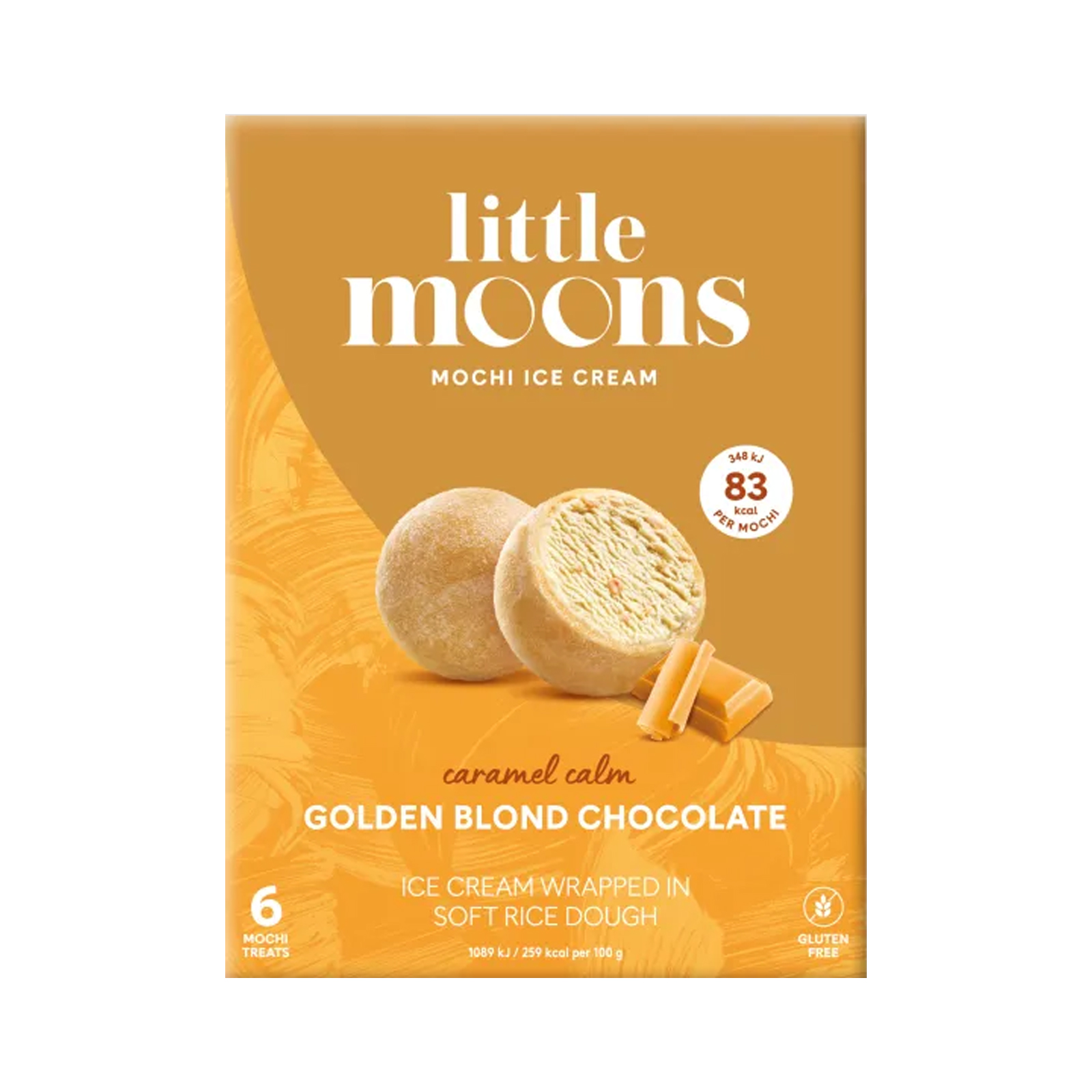 Mochi Ice Cream Golden Blond Chocolate  192gr