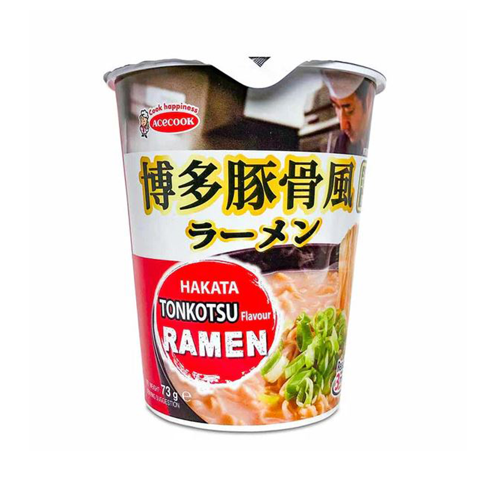 Ippin Cup Instant Noodle Tonkotsu Flavour  73gr