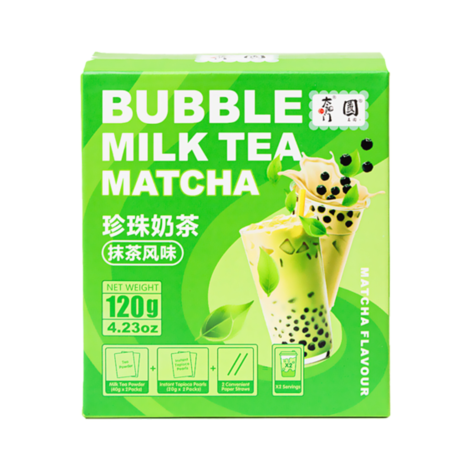 Bubble Milk Tea Matcha Flavour  120gr