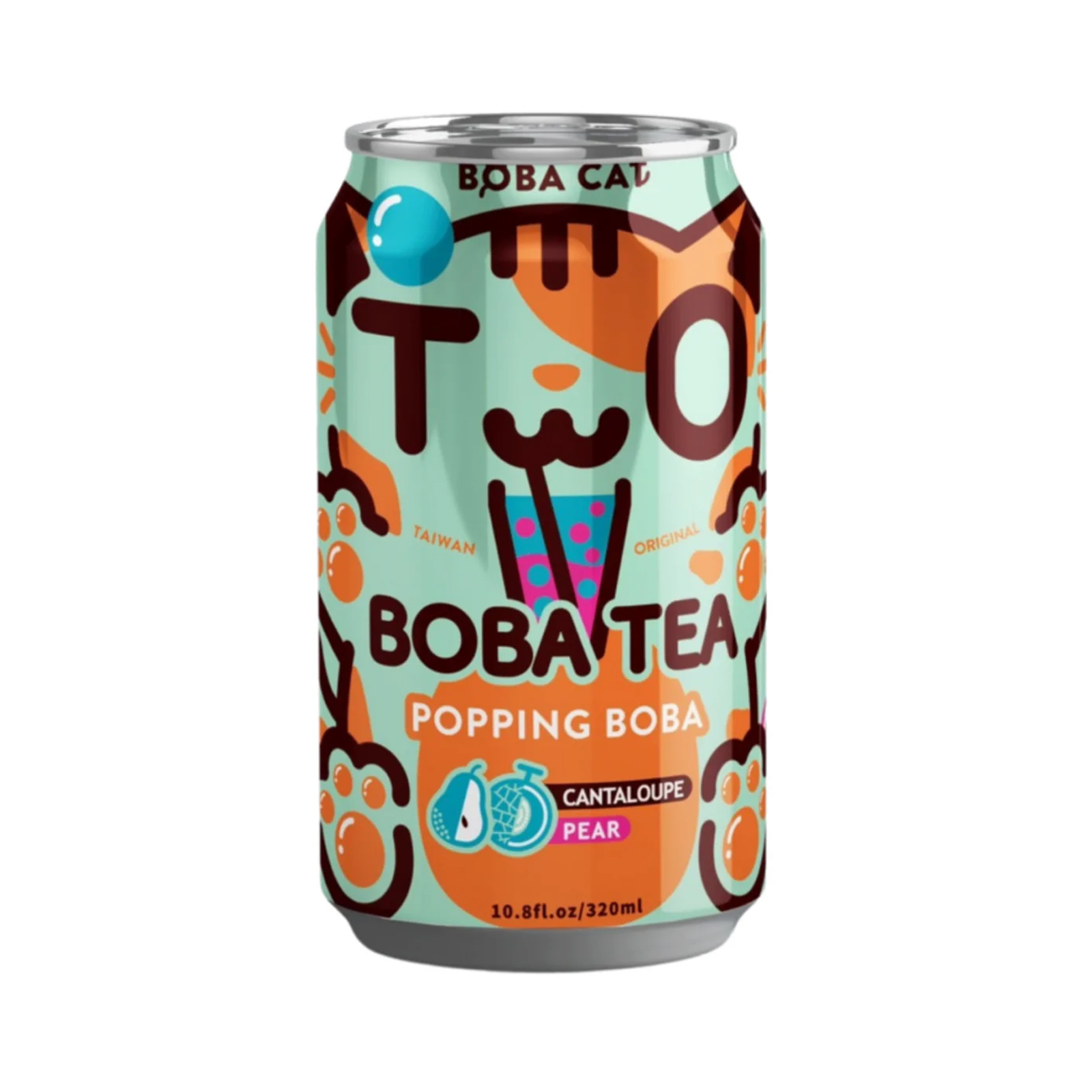 Popping Boba Bubble Tea Cantaloupe Pear  315ml