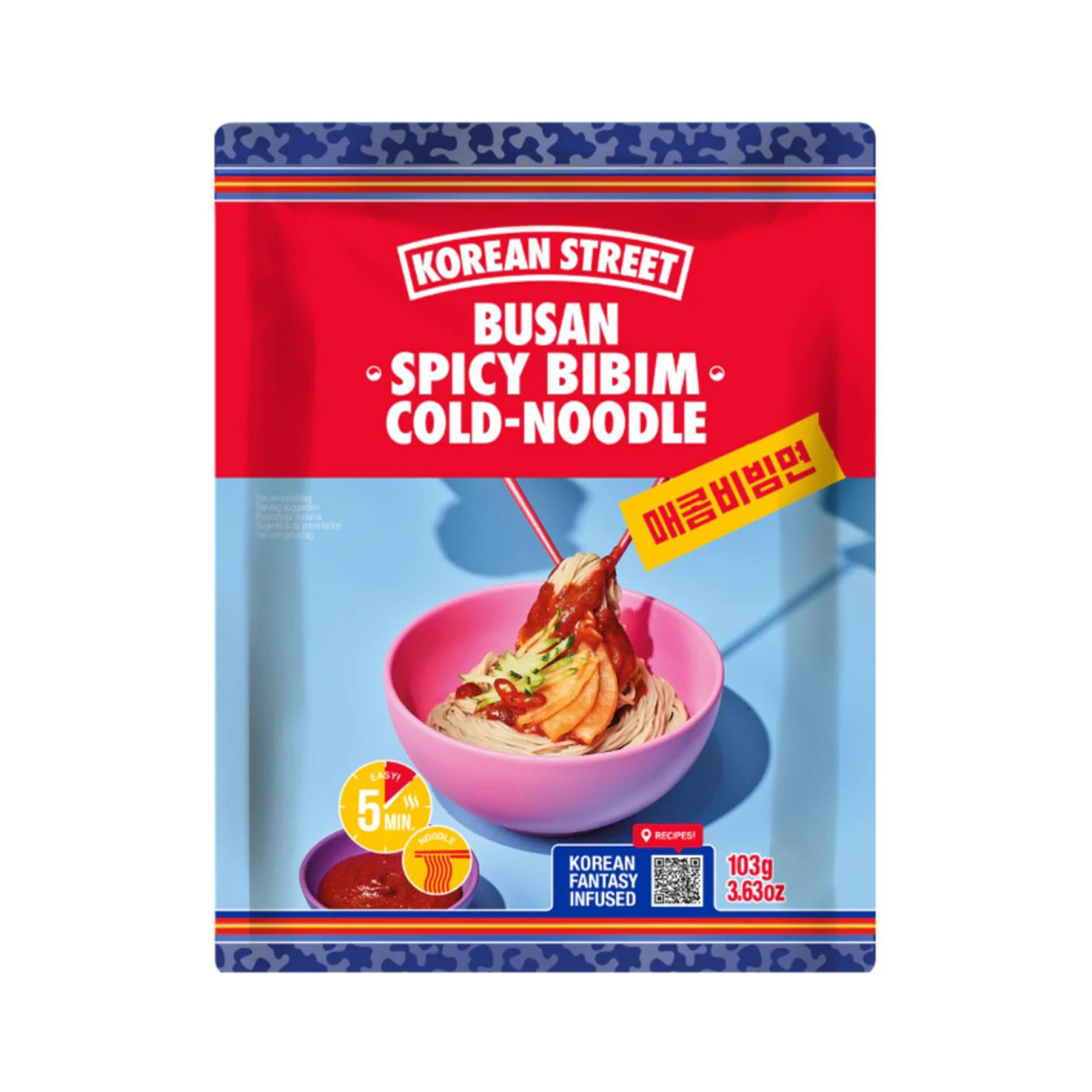 Busan Instant Noodle Bibim  162gr