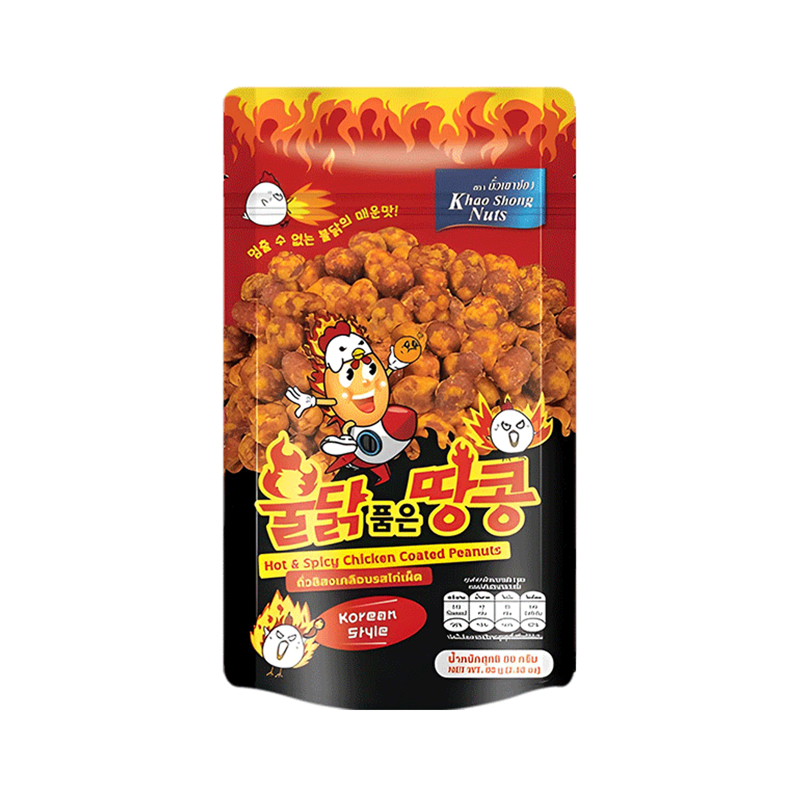 Korean Coated Peanuts Hot & Spicy Chicken  80gr