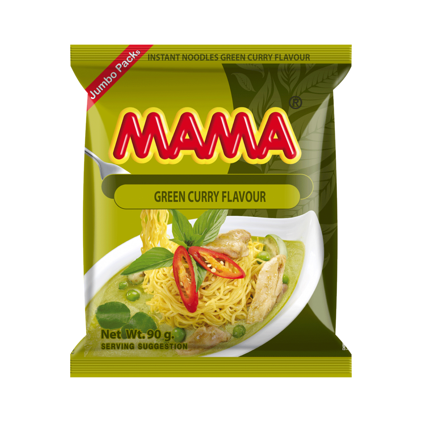  Instant Noodle Curry Green  90gr