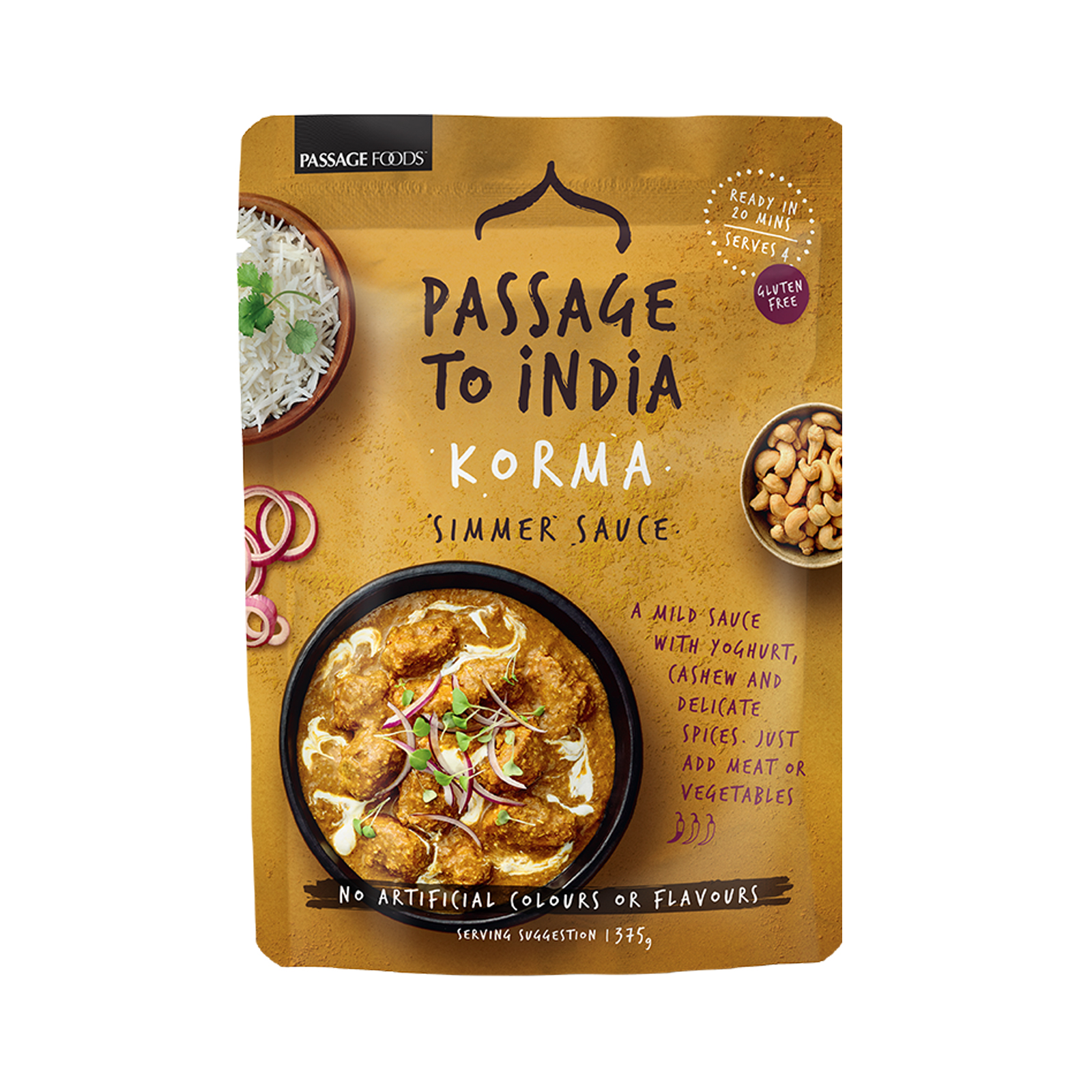 Korma Simmer Sauce   375gr