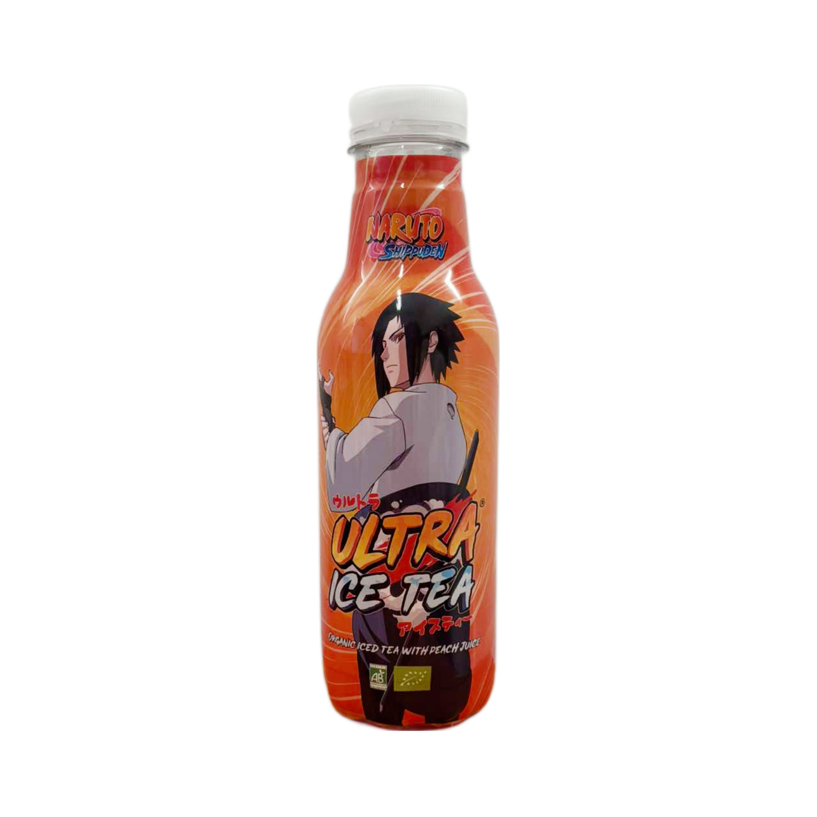 Ultra Ice Tea Naruto, Sasuke, White Tea/peach Organic 500ml