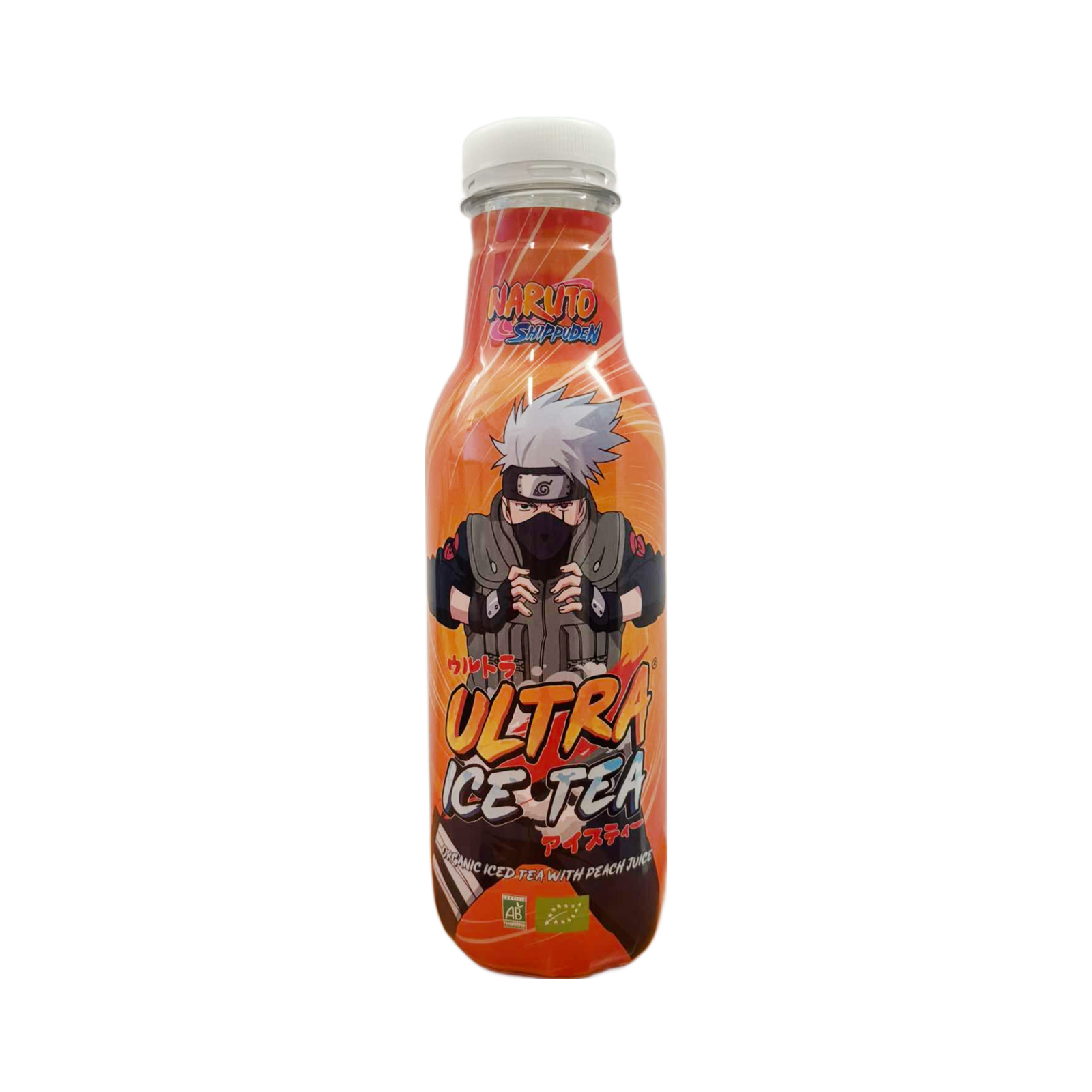 Ultra Ice Tea Kakashi, Naruto, White Tea/peach Organic 500ml