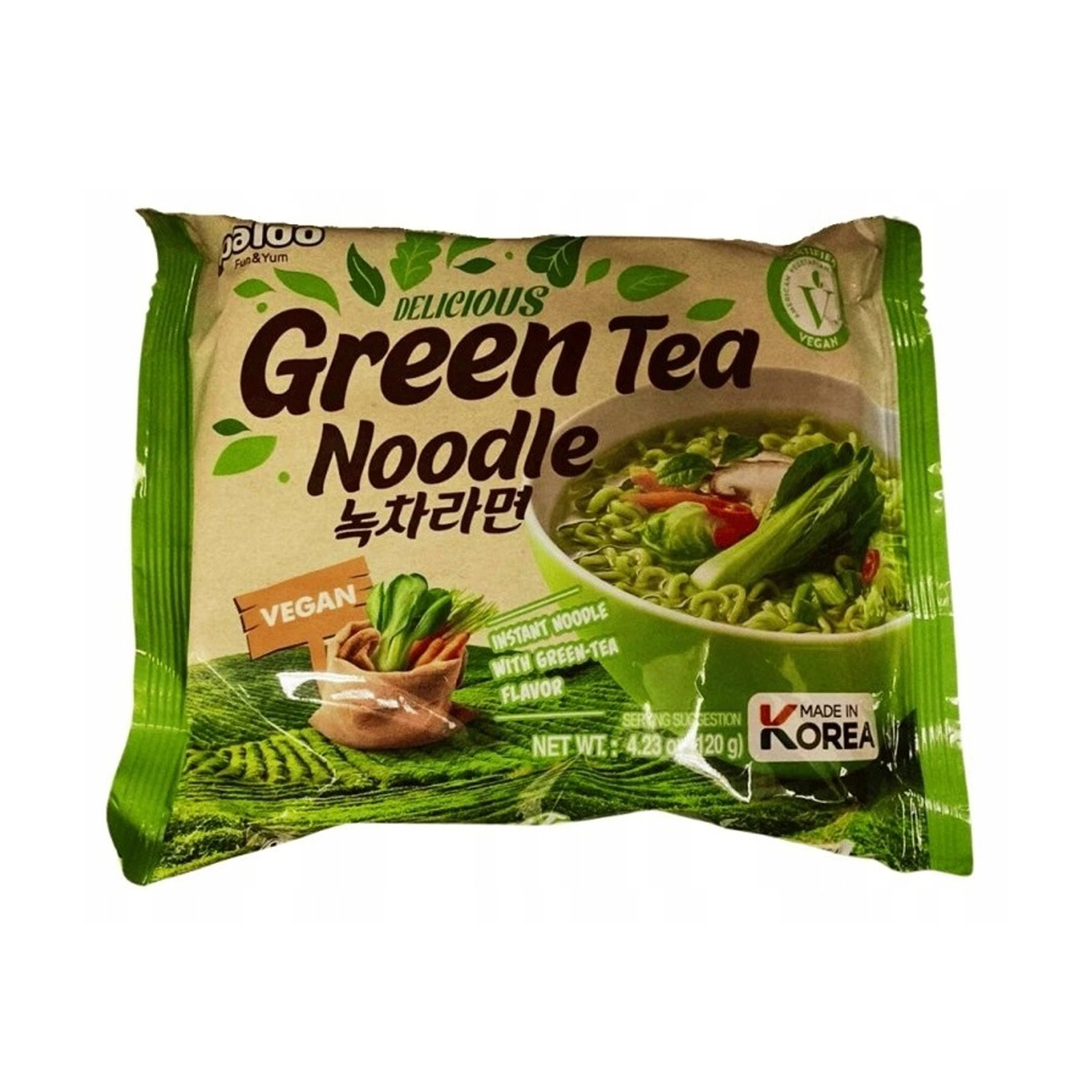  Instant Noodle Green Tea  120gr