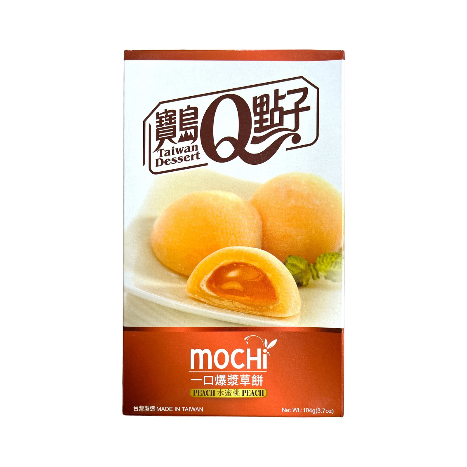  Mochi Peach Flavor  104gr