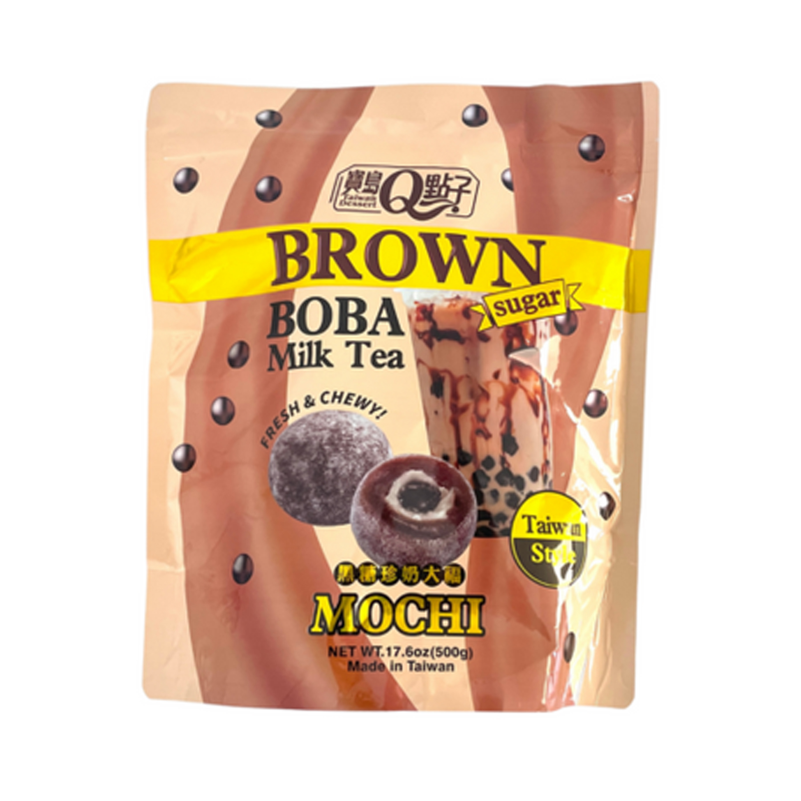  Mochi Brown Sugar Boba Milk Tea  120gr