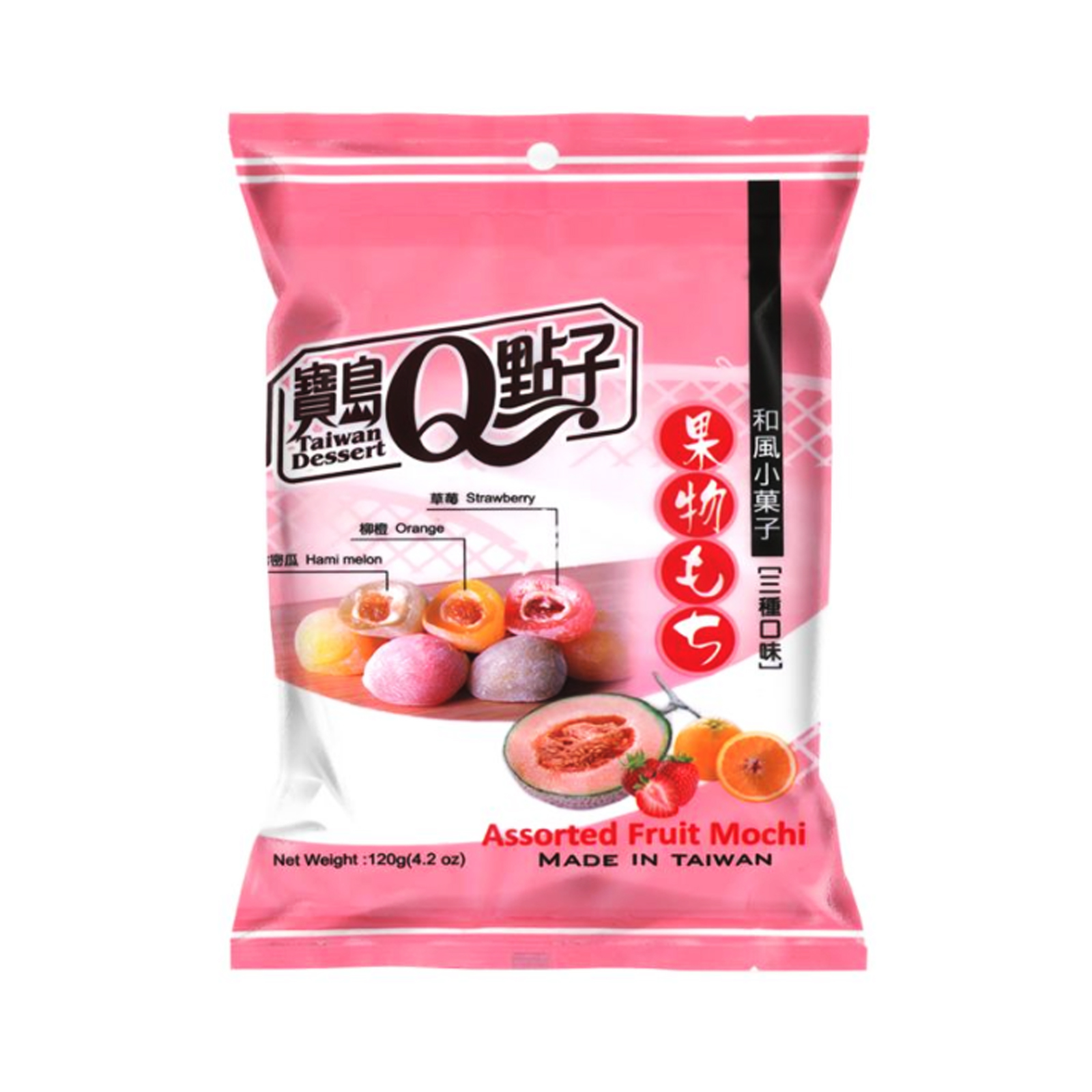  Mochi Assorted Fruit Flavor  120gr