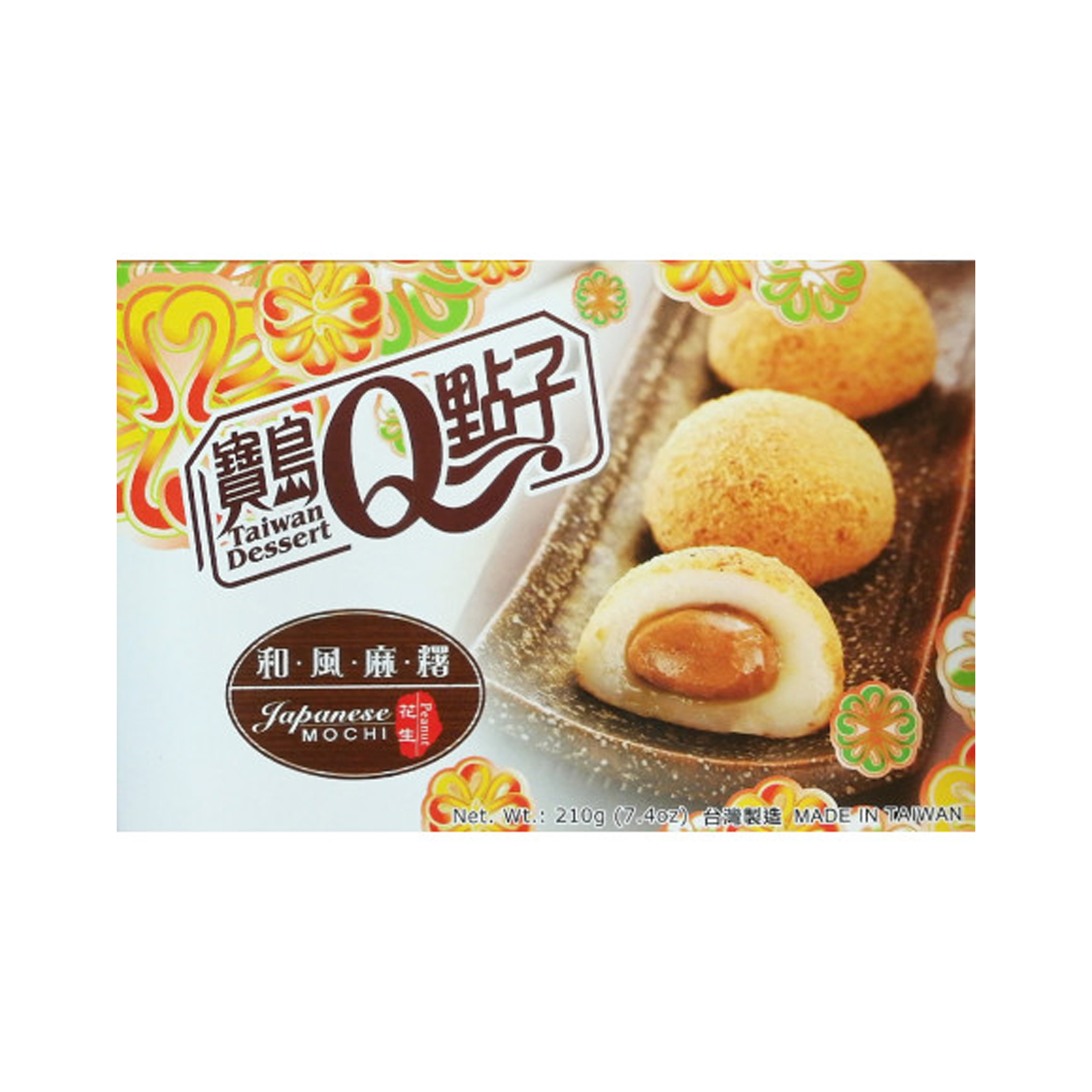  Mochi Peanuts Flavor  210gr