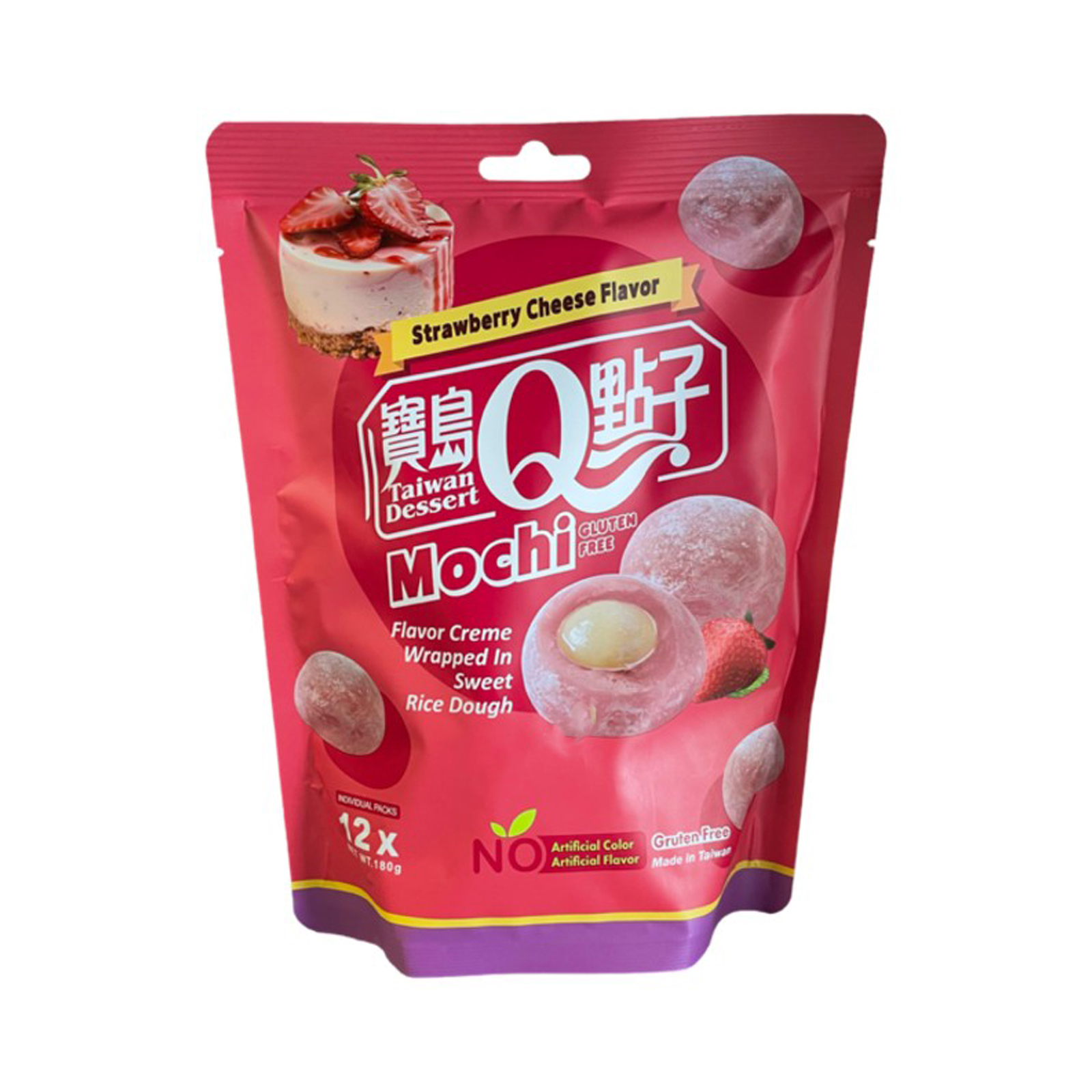  Mochi Strawberry Cheese Flavor  180gr