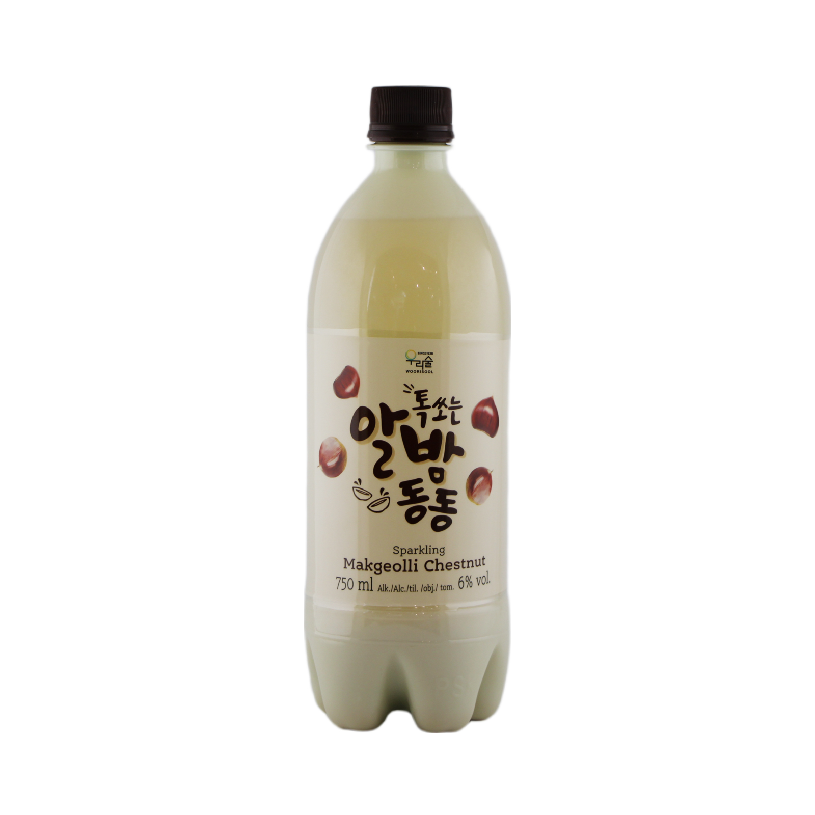 Makgeolli Sparkling Chestnut Alc 6% 750ml