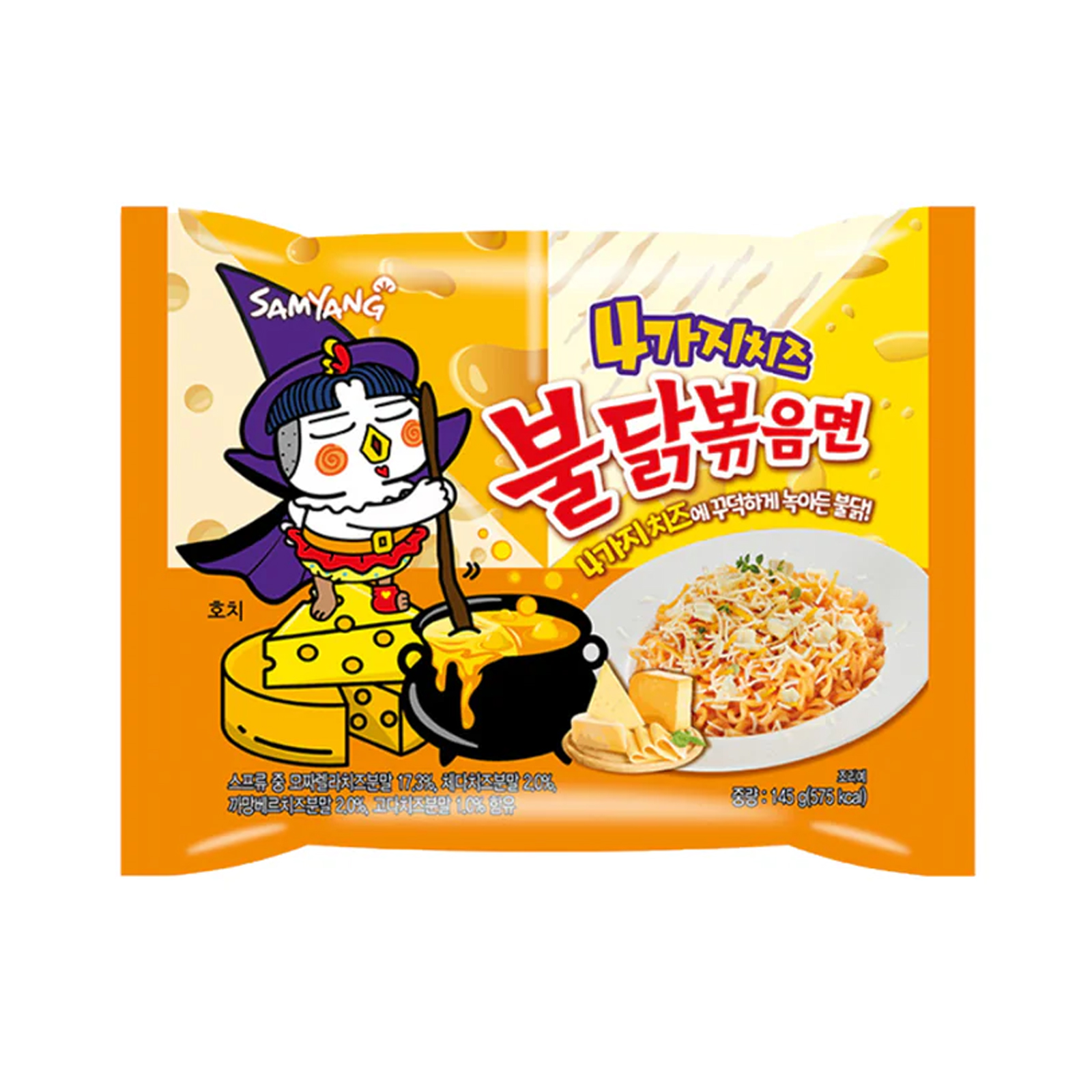 Buldak Instant Noodle Quattro Cheese  145gr