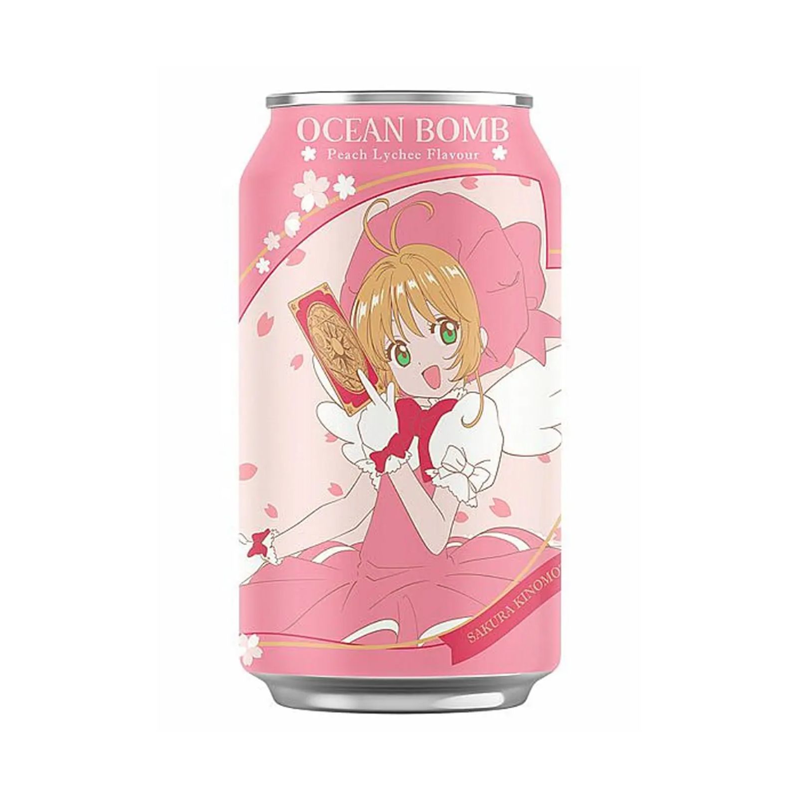 Sparkling Drink Peach Lychee Flavor  330gr/330ml