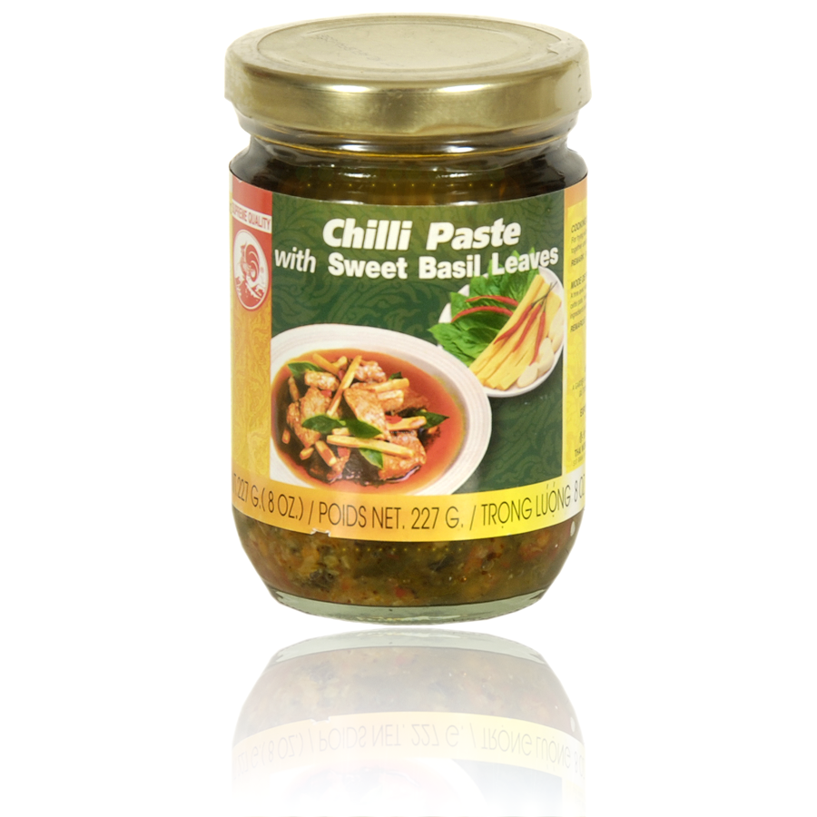 Chili Paste With Basil Leaves Products Cardinal